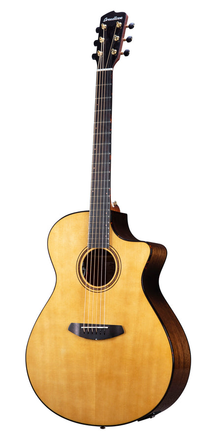 PERFORMER PRO CONCERTO AGED TONER CE, pan coupé, table épicéa massif, f/e acajou massif, EQ Fishman Flex Plus-T, étui