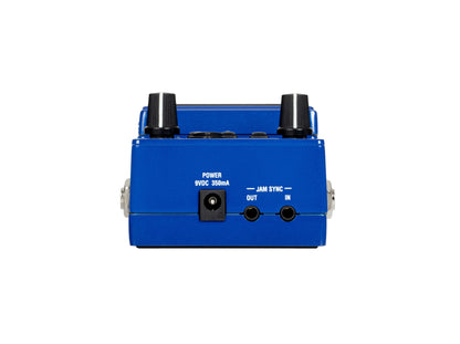 Pédale JamMan Solo HD, looper, enregistreur et sampler stéréo, avec alimentation, bleu.