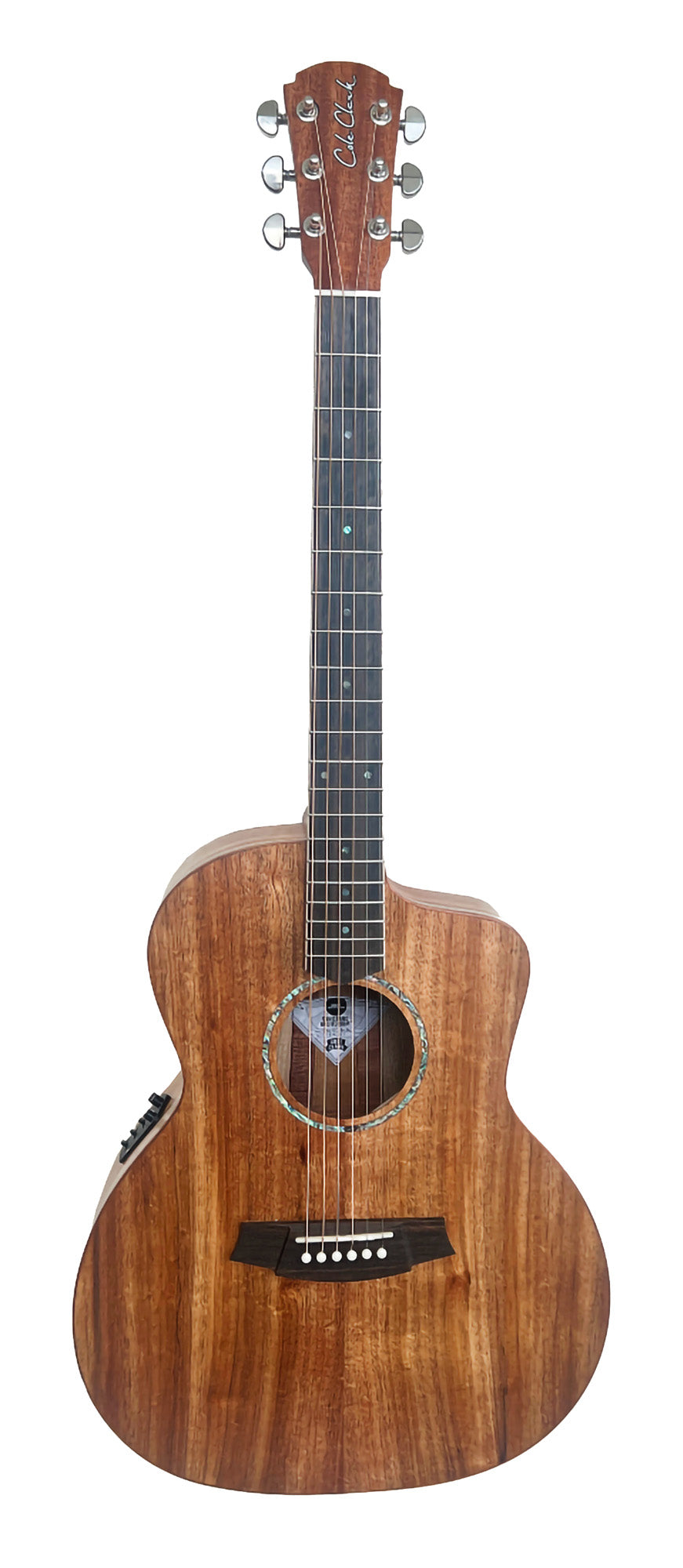 Angel 1 Studio, Grand Auditorium pan coupé, EQ 3 voix PG3, table blackwood massif, f/e blackwood massif, housse