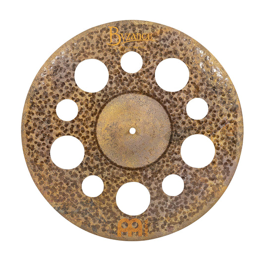 CRASH MEINL BYZANCE 18" EXTRA DRY TRASH, ALLIAGE BRONZE B20, MARTELÉE A A LA MAIN, FINITION BRUT
