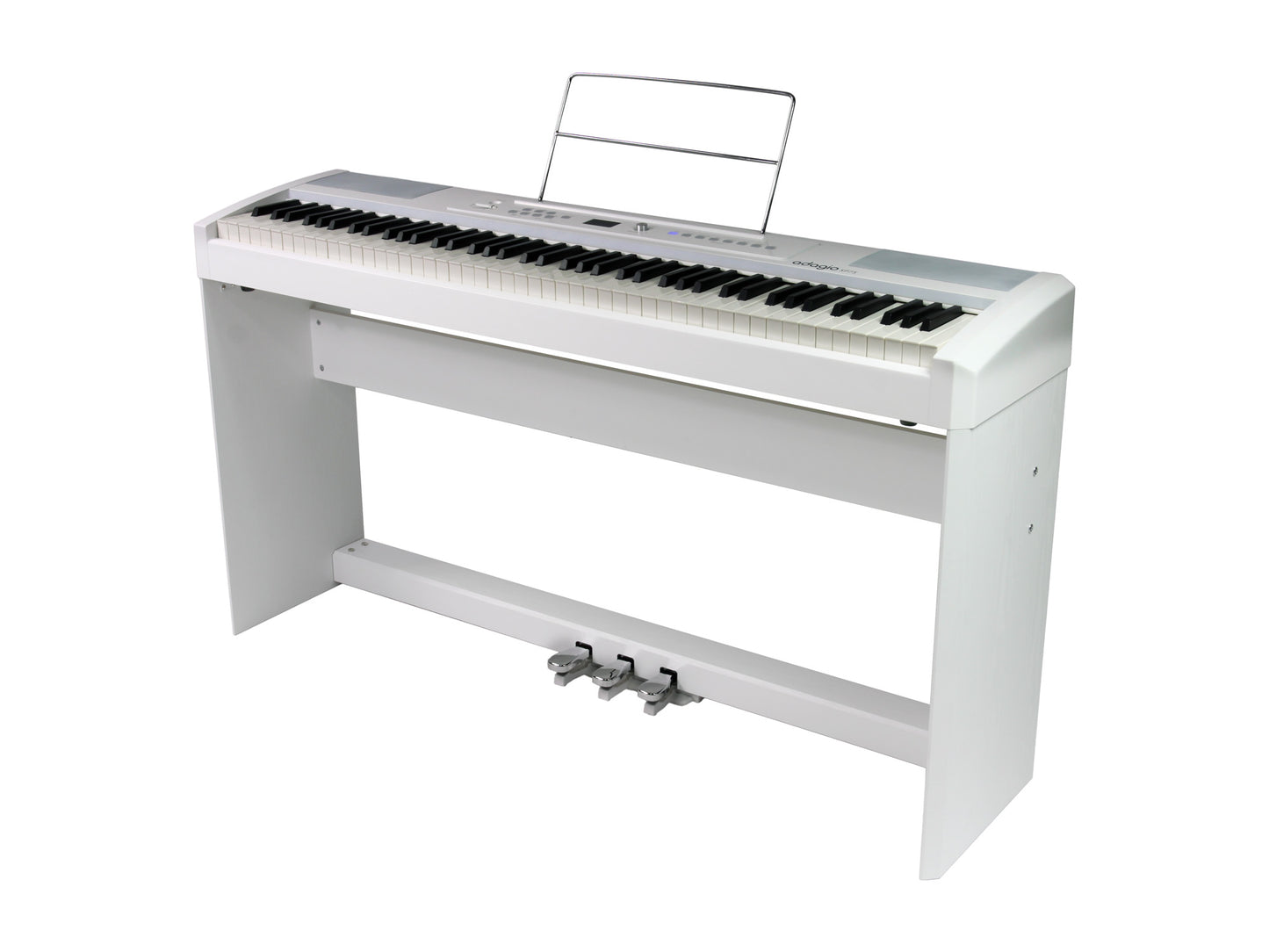 Piano numérique portable Adagio SP75WH | 88 notes, toucher lourd