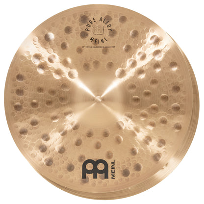 Hithat 15" Extra Hammered Meinl Pure Alloy fini traditional martelé
