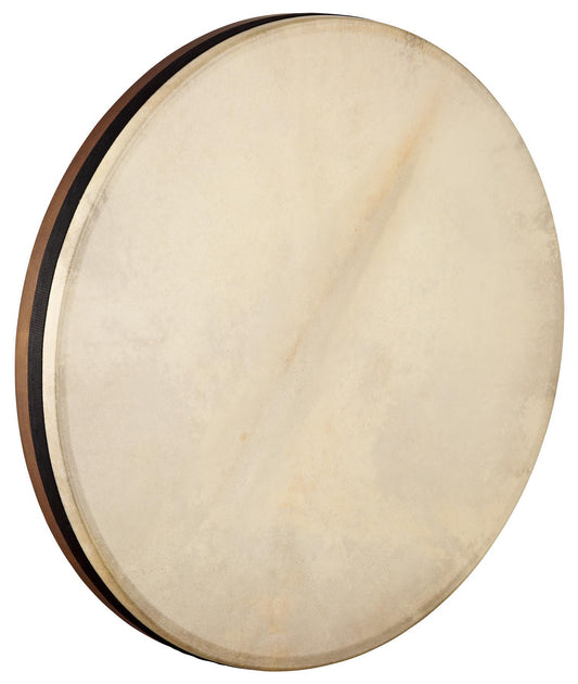 Tar Artisan 22"x2.5", hévéa, peau chèvre sélectionnée, accordage interne, emplacement pouce, chanfrein spécial, Walnut Brown