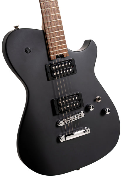 MBM-2H, signature Matt Bellamy, corps tilleul, manche érable, micros,"Kill" bouton, noir satiné