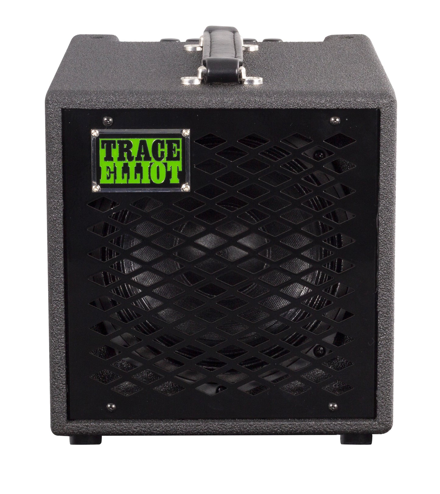 Ampli basse 200W RMS, HP 1x 8", EQ 3 bandes, contrôle du Gain, sortie DI, sortie casque, finition noir