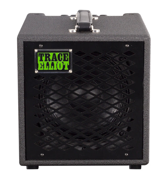 Ampli basse 200W RMS, HP 1x 8", EQ 3 bandes, contrôle du Gain, sortie DI, sortie casque, finition noir