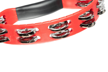 TAMBOURIN MEINL ABS DEMI-LUNE ROUGE