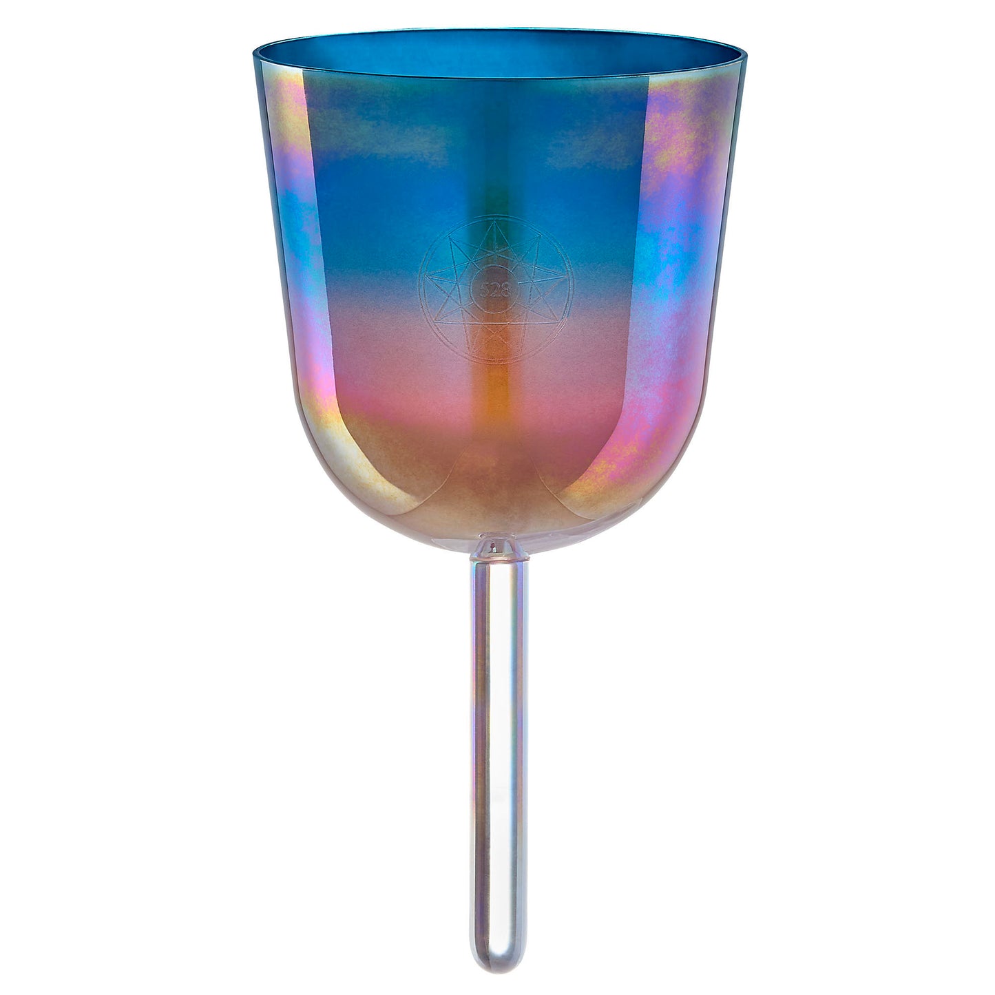 SINGING BOWL SONIC ENERGY CRYSTAL 528 HZ, COLORIS SUNRISE BLUE