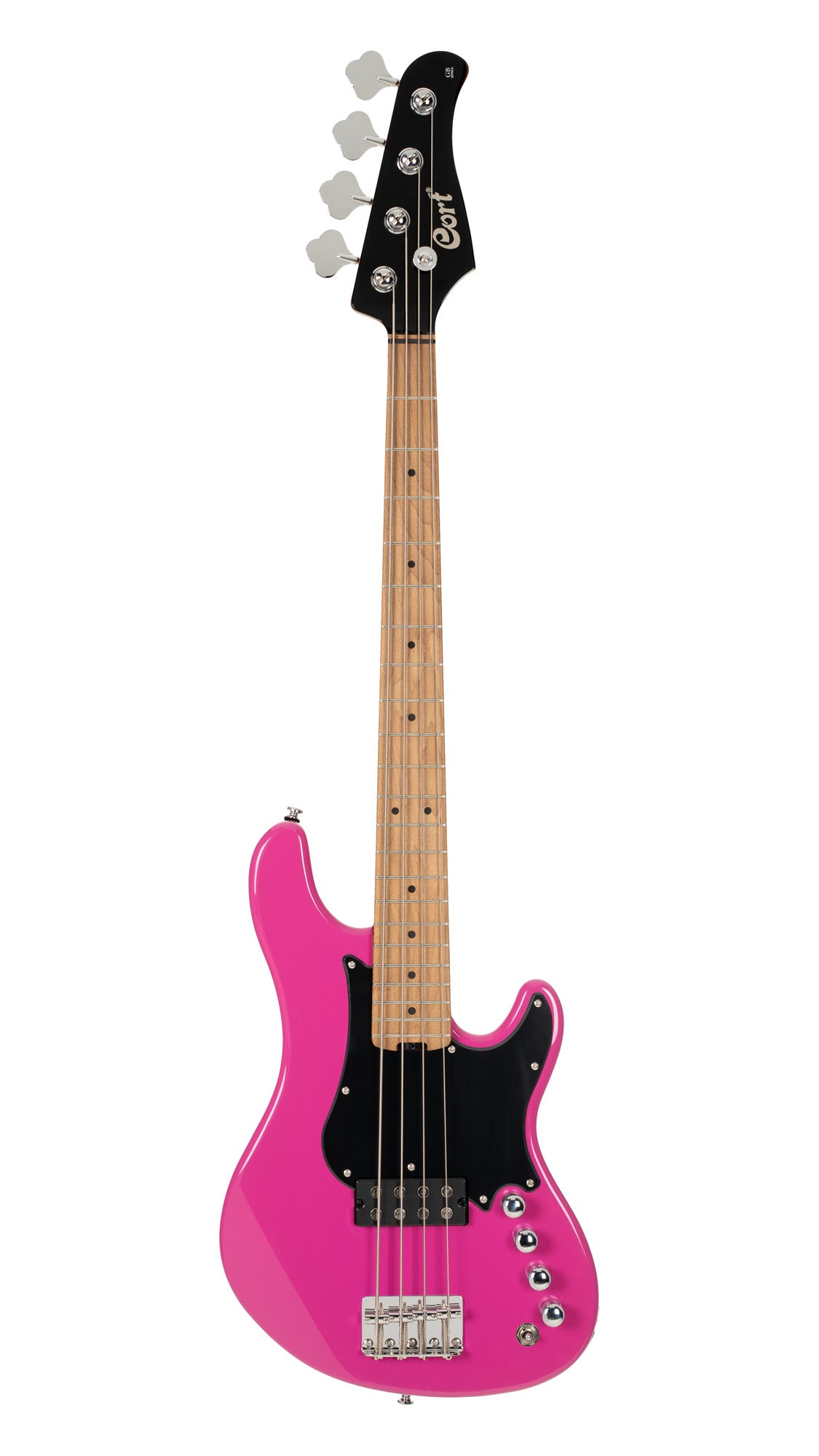 Cort GB ShortScale Fandago Purple – 4-saitige Shortscale-Bassgitarre