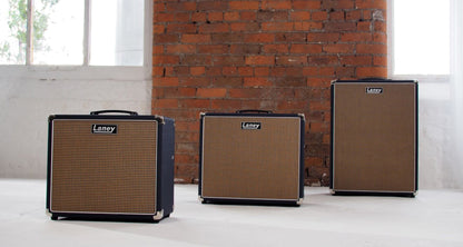 Ampli guitare électrique 60W, 1x HP 12" HH, 2 canaux, EQ 3 bandes, réverb, tremolo, chorus,  boucle d'effet, 11.8 kg, bleu