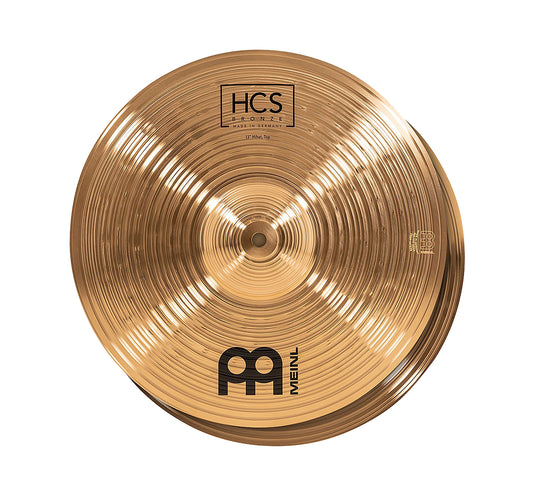 CHARLESTON MEINL 13" HCS BRONZE, ALLIAGE BRONZE ALLOY B8, FINITION TRADITIONNELLE