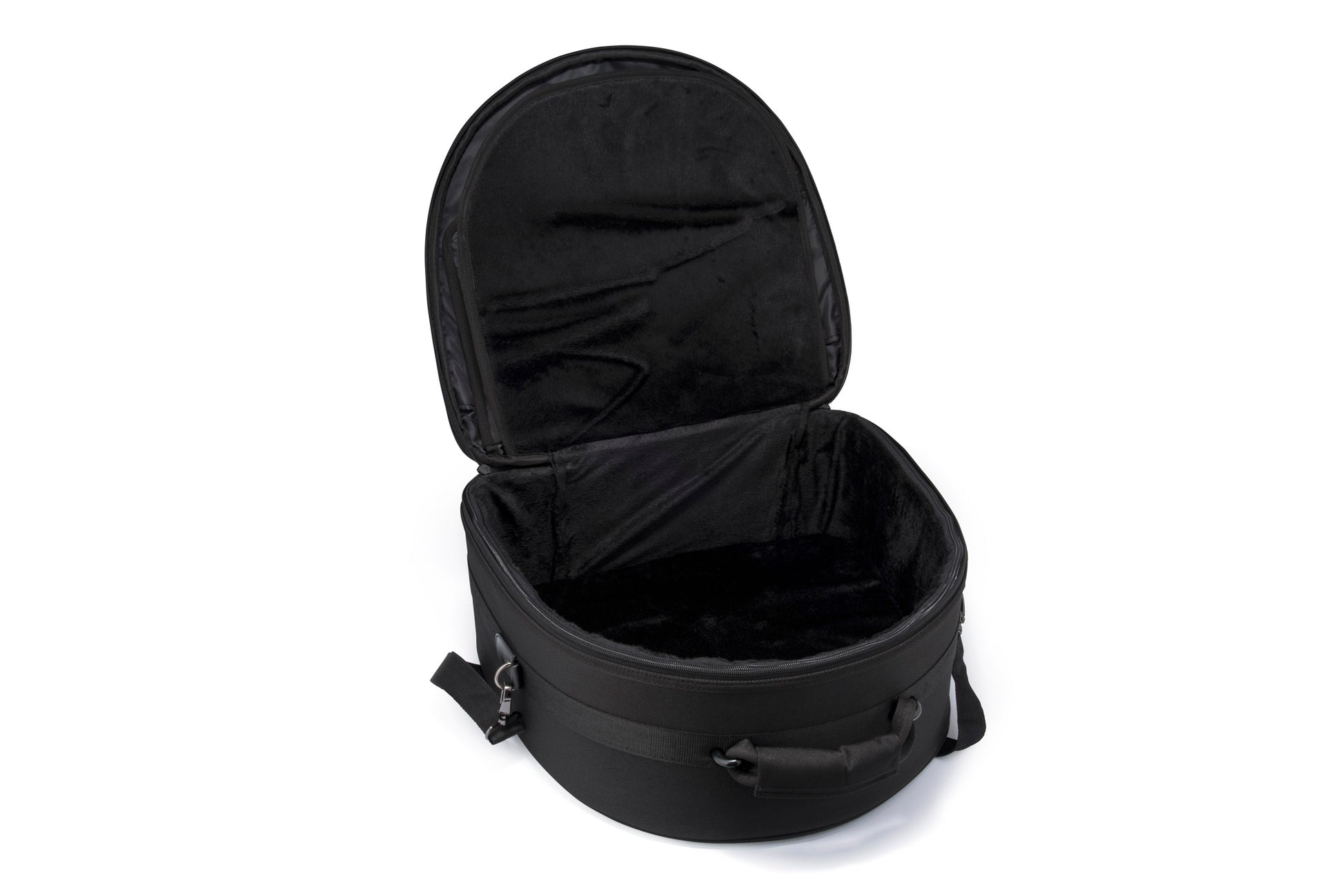 Housse caisse claire Black Panther, semi-rigide, rembourrée 20mm, poignée, profondeur 5"-6.5" ,noir