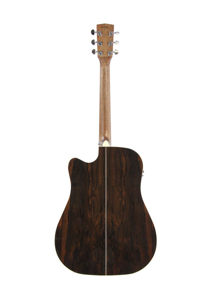 MR710F, table épicéa massif, fond & éclisses ziricote, manche acajou, touche palissandre, EQ Fishman Presys