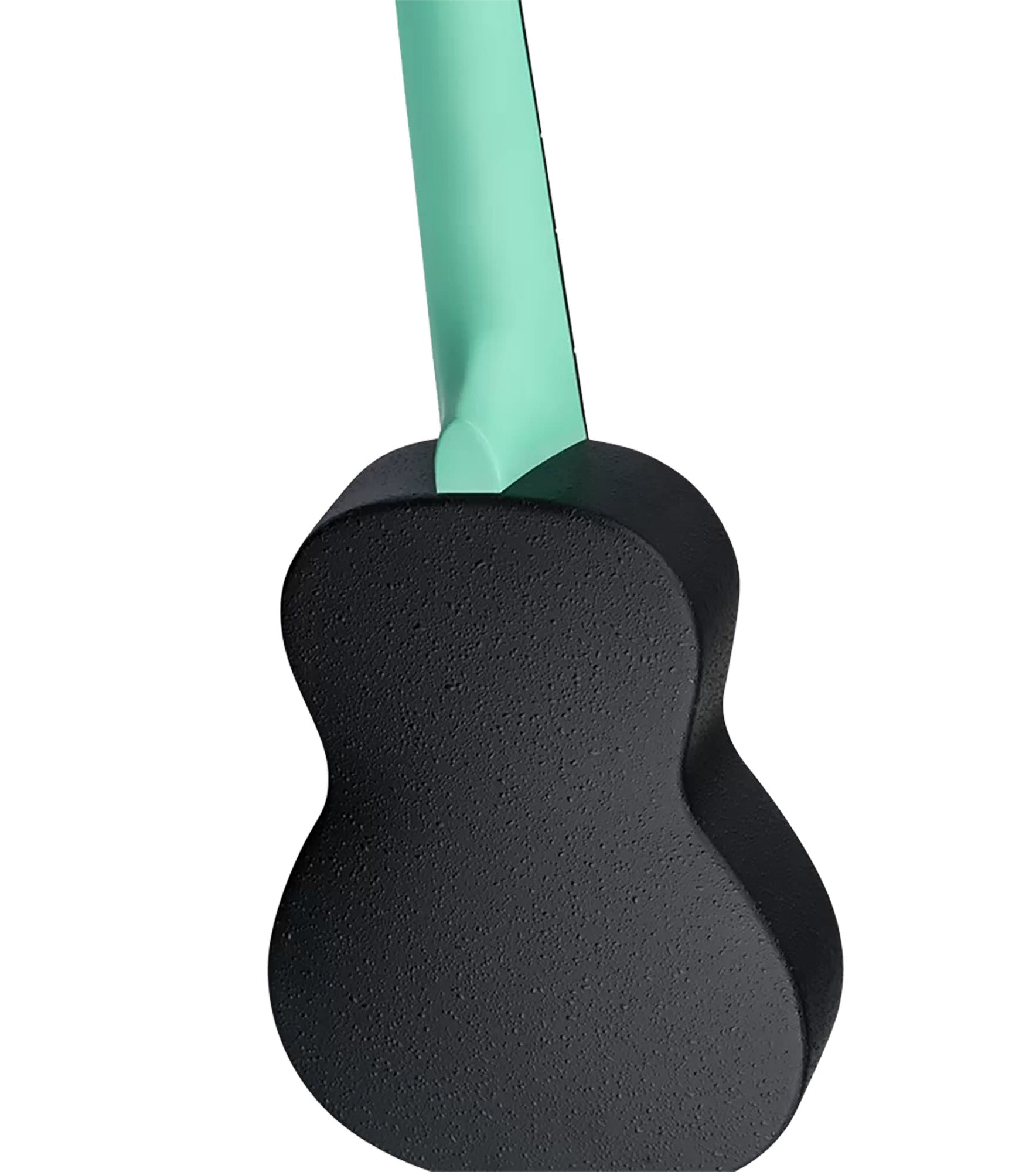 K2-CBM, pack ukulélé Soprano, table agathis, corps ABS galbé, manche okoumé, 12 frettes, accessoires, caribbean mint satiné