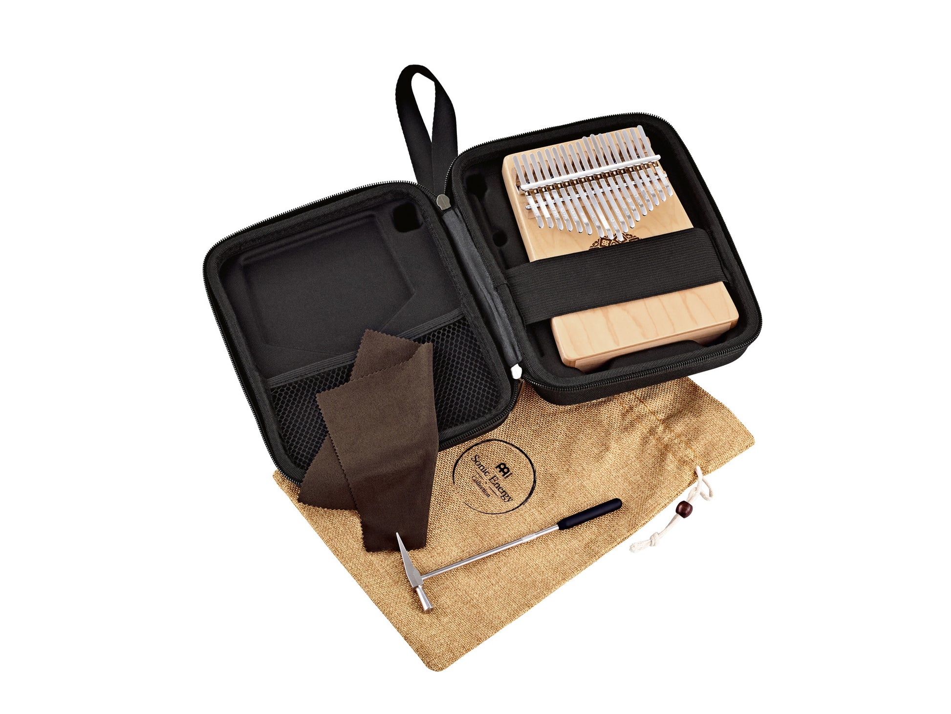 Kalimba Meinl Sonic Energy 17 notes en DO majeur. Erable massif.