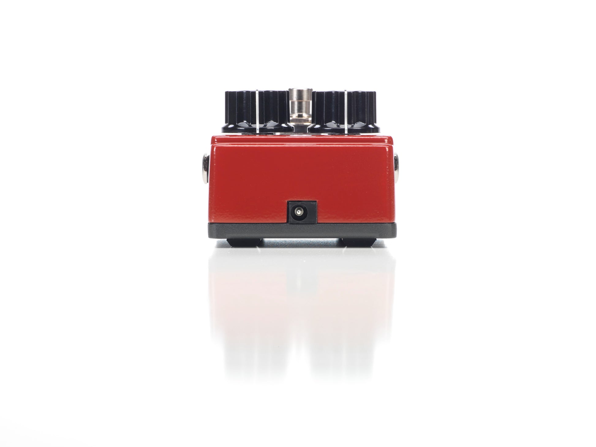 Pédale MEATBOX, synthétiseur subharmonique basé sur le circuit original avec composants actualisés, True Bypass, rouge