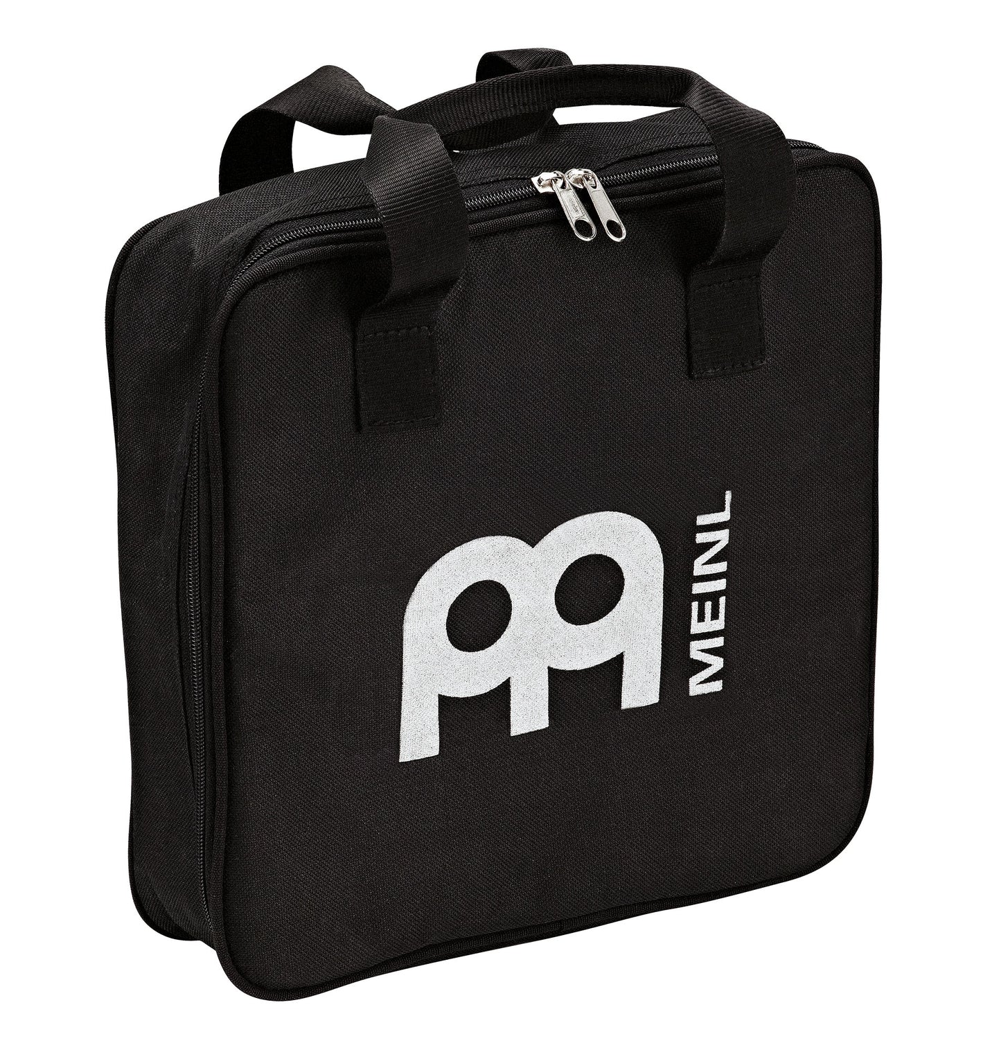 Housse Tambourin 10", nylon rembourré, poignée, double fermeture éclair, noir