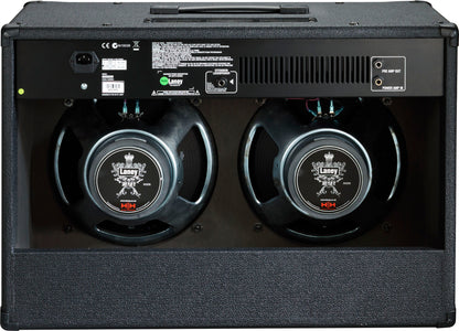 Ampli guitare 120W, 2 x 12" HH, 1 entrée, 2 canaux, EQ 3 bandes par canal, boucle d'effet, réverb, 18.5 kg, noir