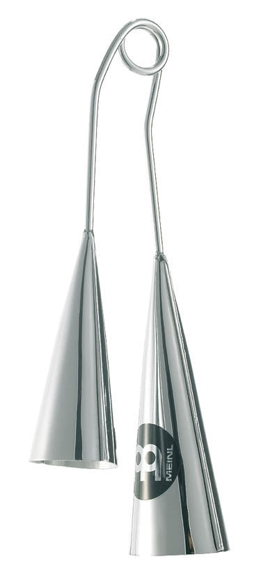 Jeu de cloches à GO-GO, grand, alliage acier, accordé tonalement, chrome poli