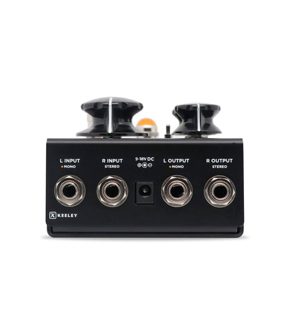 Pédale ROTARY, effet rotary stéréo, 3 courbes d'égalisation, switch Mid Boost, boîtier métal, noir