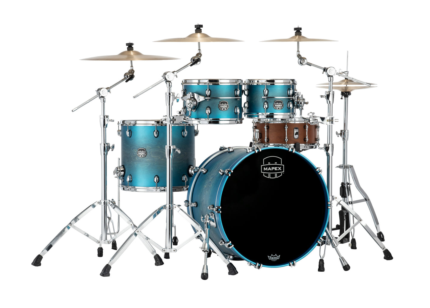MAPEX SATURN EVO 4 FUTS AZUR BURST