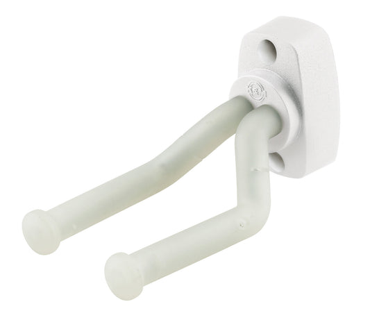 Guitare de face, pince réglable, 2 fixations (entre-axe 52mm), blanc