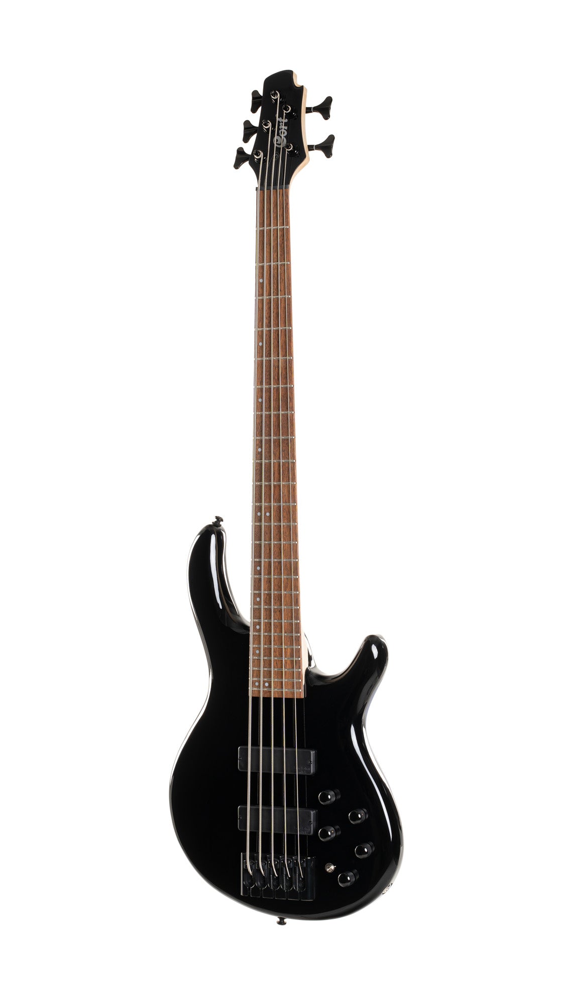 C5 Deluxe, corps peuplier, micros Bartolini MK-1 et préampli Markbass MB-1, noir