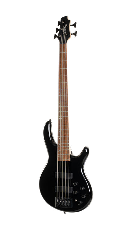 C5 Deluxe, corps peuplier, micros Bartolini MK-1 et préampli Markbass MB-1, noir