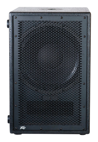 Caisson de basse amplifié 1000W, subwoofer 12", amplificateur analogique, traitement DSP, fonction Bass Enhance, noir
