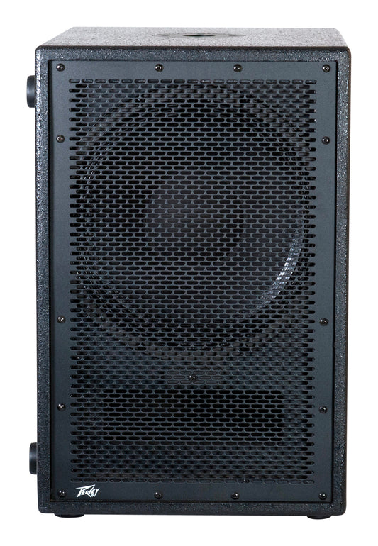 Caisson de basse amplifié 1000W, subwoofer 12", amplificateur analogique, traitement DSP, fonction Bass Enhance, noir