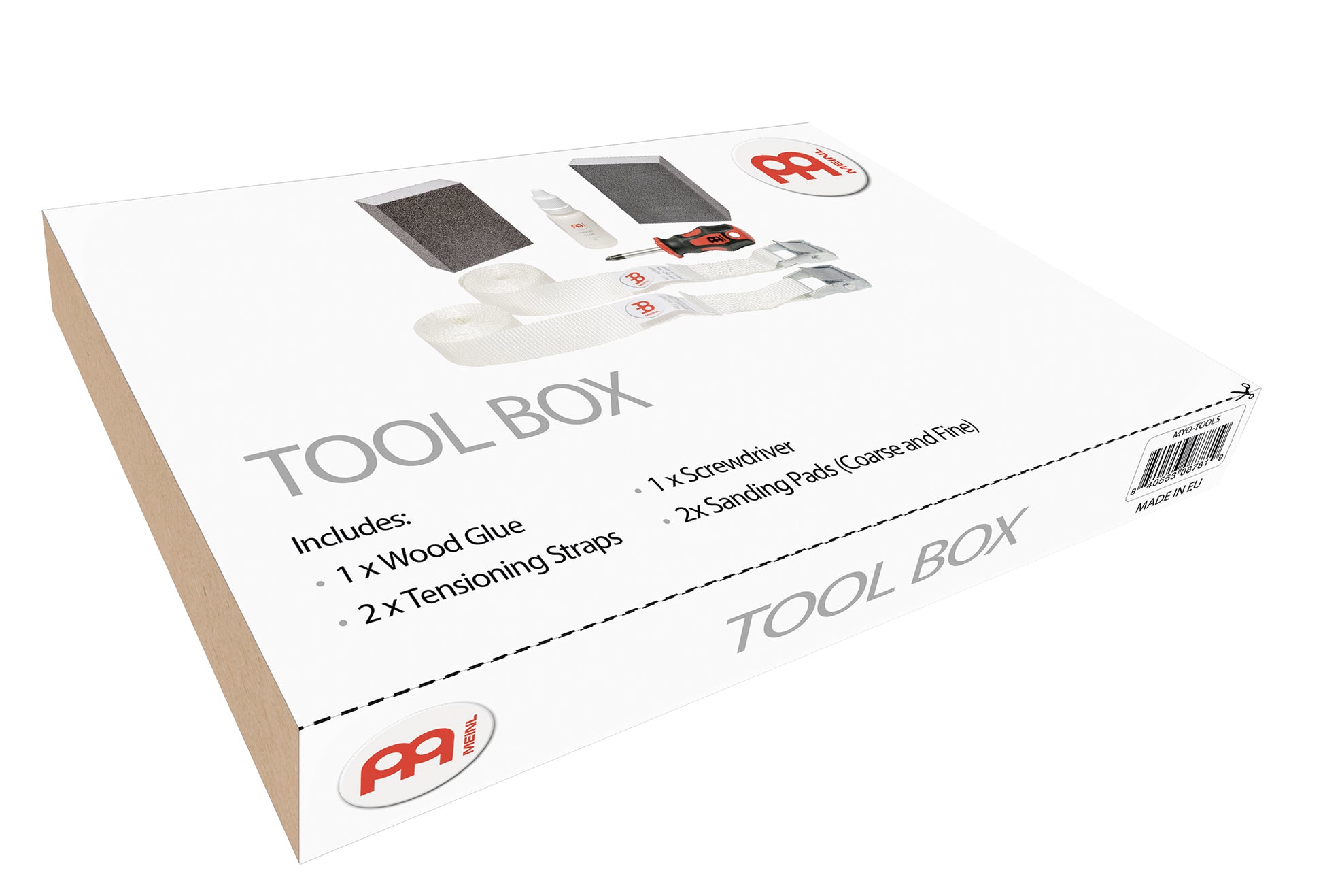 KIT DE FABRICATION MEINL CAJON, BOULEAU BALTIQUE