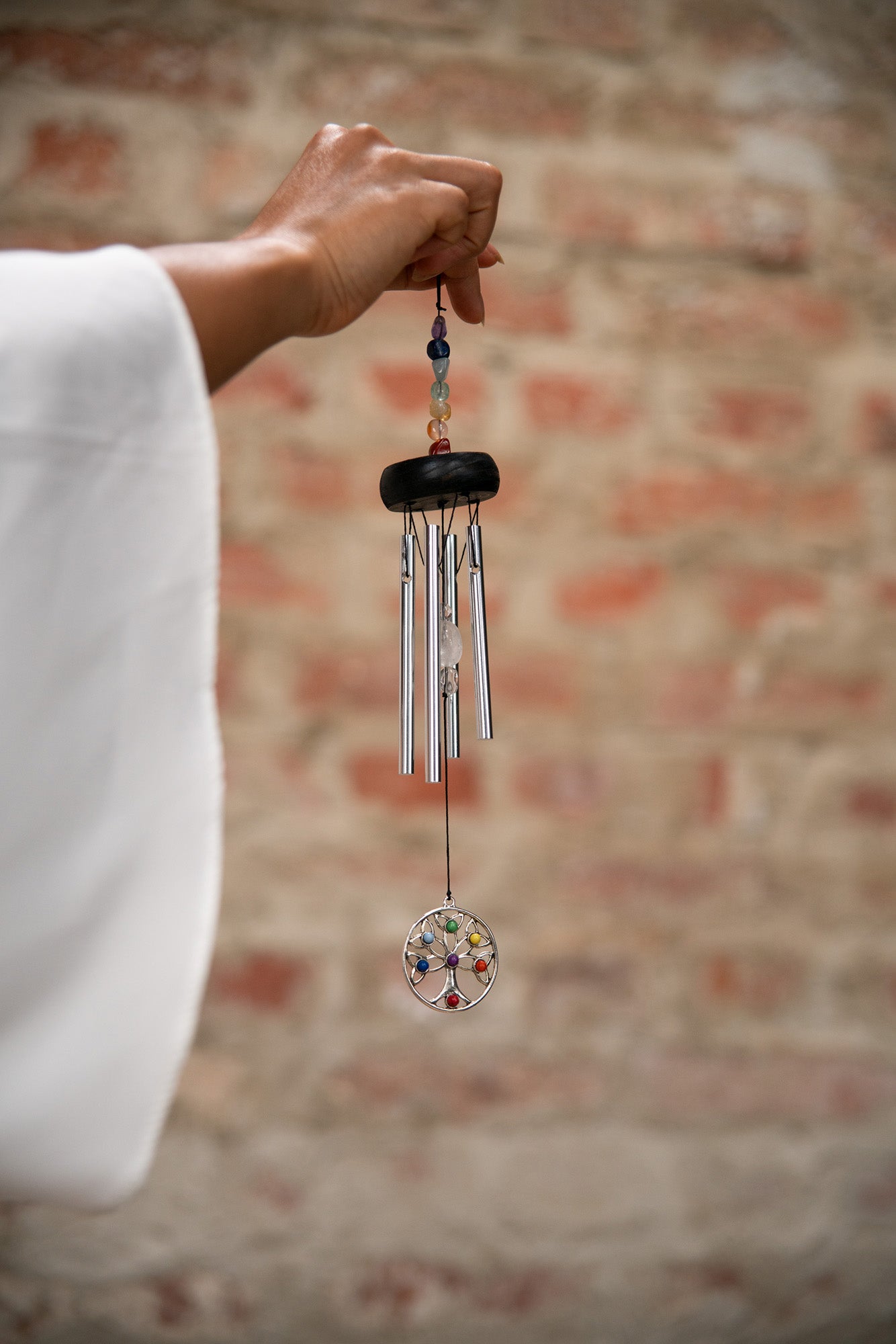 MINI CHIMES SONIC ENERGY CHAKRA 12" TREE OF LIFE