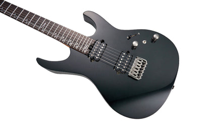 MOOER MMT100, corps aulne américain, manche érable torréfié, touche palissandre, pearl black, avec housse