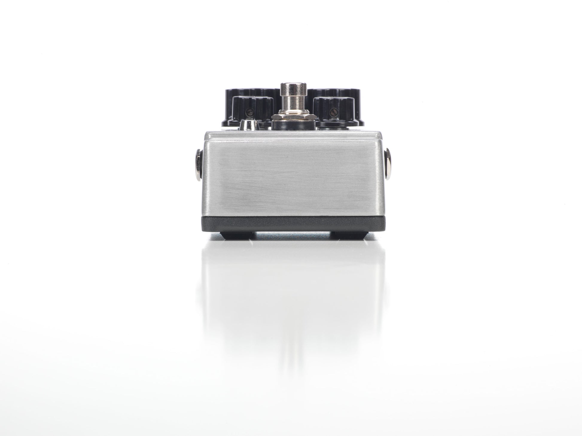 Pédale GUNSLINGER, distorsion Mosfet, fonctionnement sous 9 ou 18V, True Bypass, métal brossé