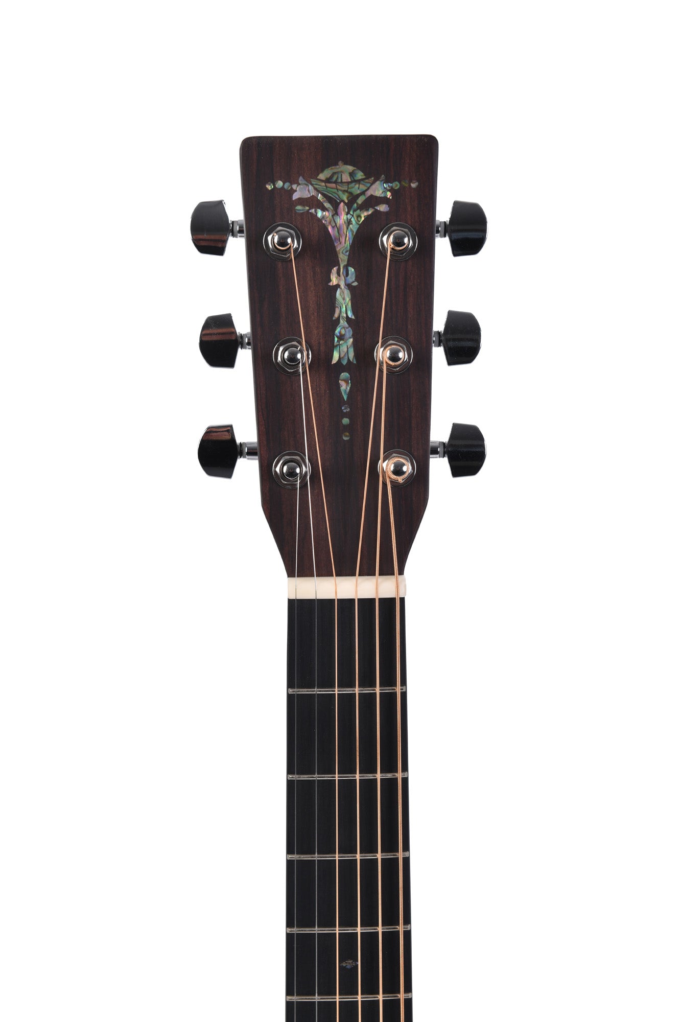 Modèle 00M-1SL-SB, Forme 00, table épicéa massif, f/e acajou, touche micarta, sunburst brillant, gaucher