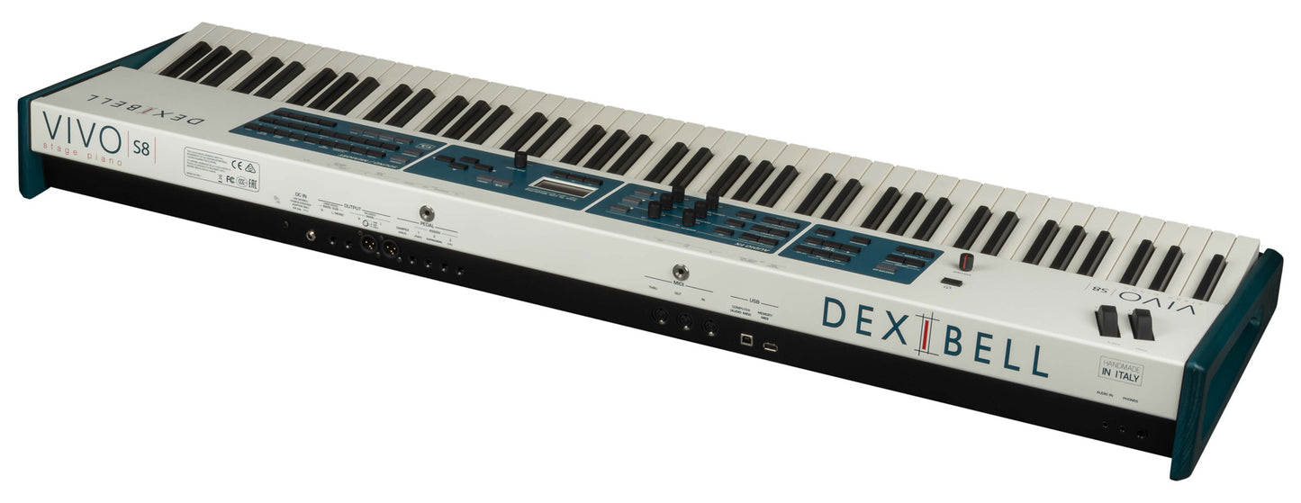 Piano numérique de scène Dexibell Vivo S8 | 88 notes, toucher lourd