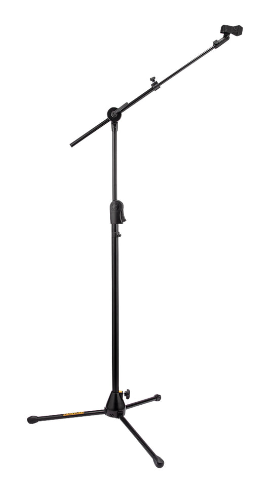 Support perche avec système Hideaway, levier Power Lock, système de réglage de hauteur EZ Grip, pince micro EZ incluse