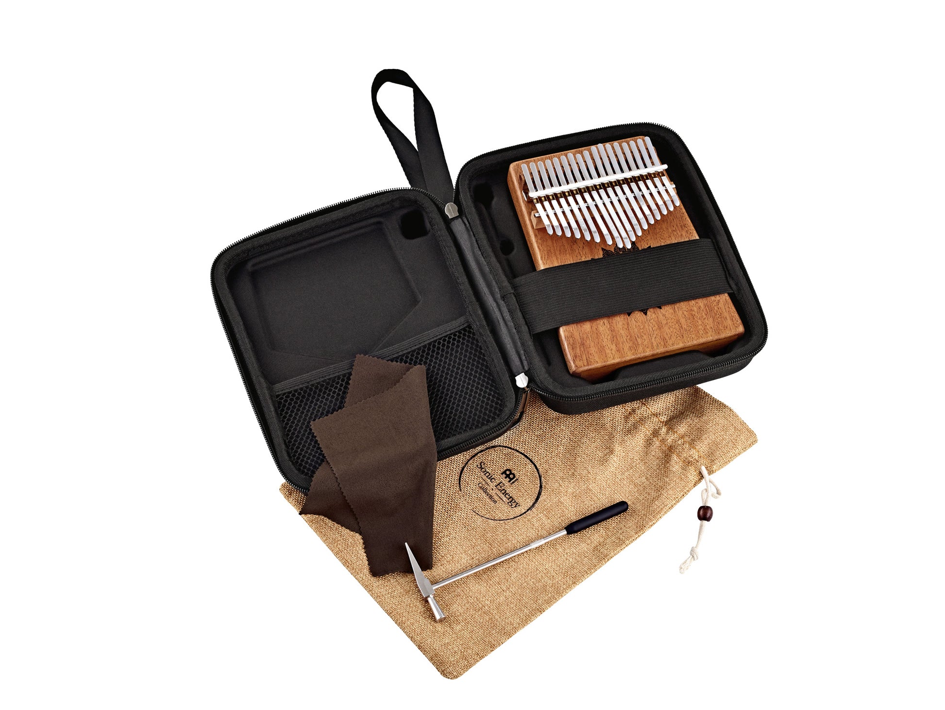 Kalimba Meinl Sonic Energy 17 notes en DO majeur. Acajou massif.