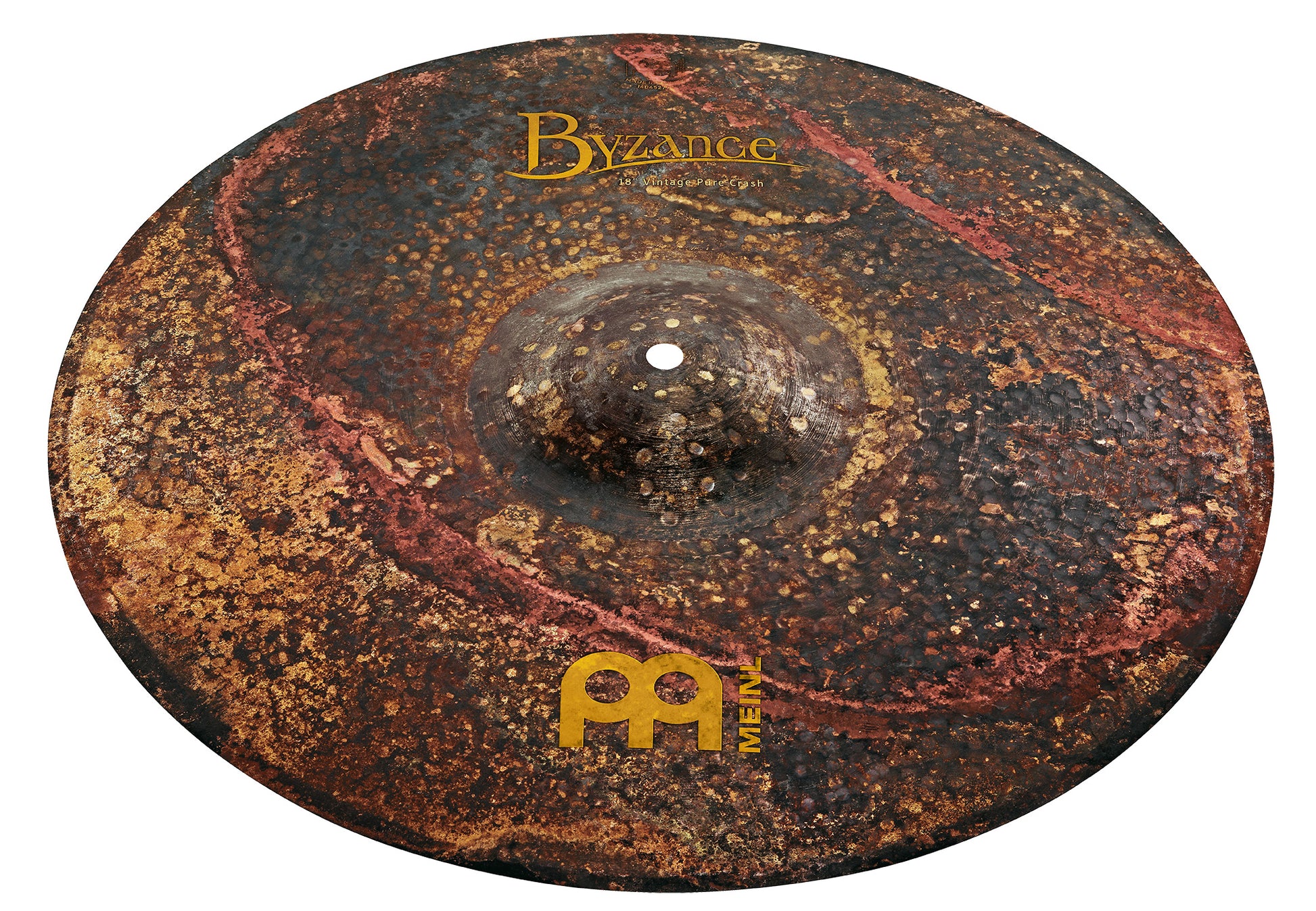 Crash Vintage Pure 20", Alliage bronze B20, Martelée à la main, Finition dark/brute