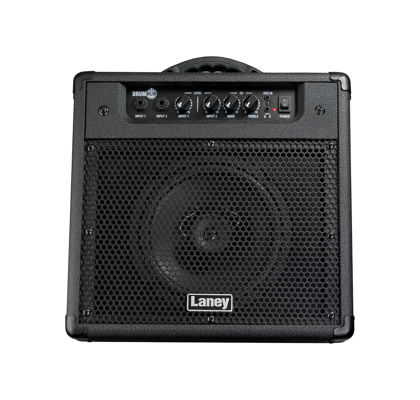 Ampli pour batterie électronique et multipads 40W, HP 8" Custom coaxial + tweeter 2", conception bass reflex, 2 canaux, noir