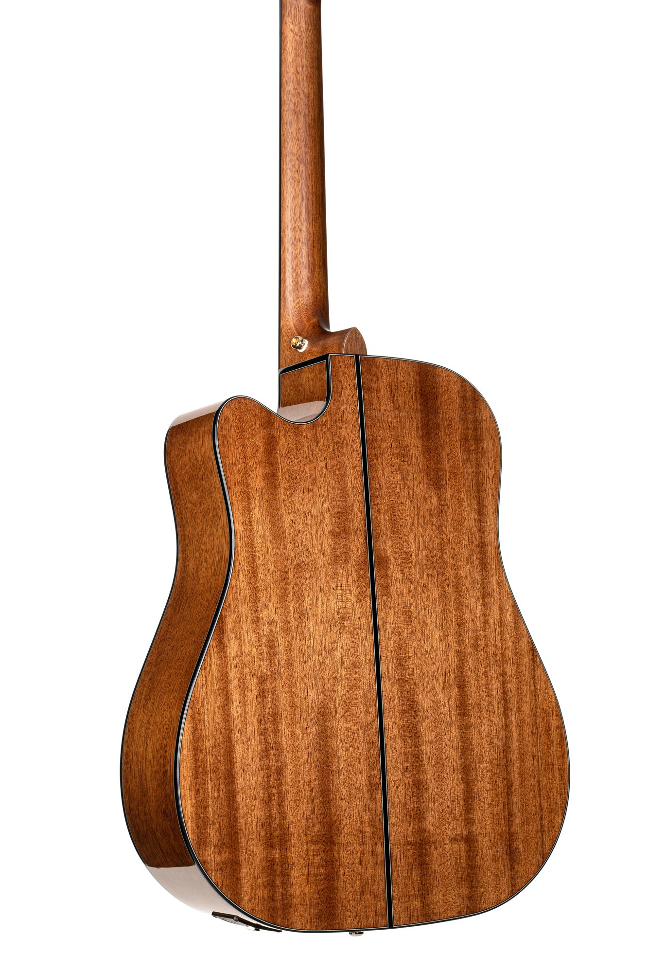 GOLD-DC6, forme Dreadnought pan coupé, table épicéa Sitka massif torréfié, f/e acajou massif, EQ Fishman Flex Blend, naturel