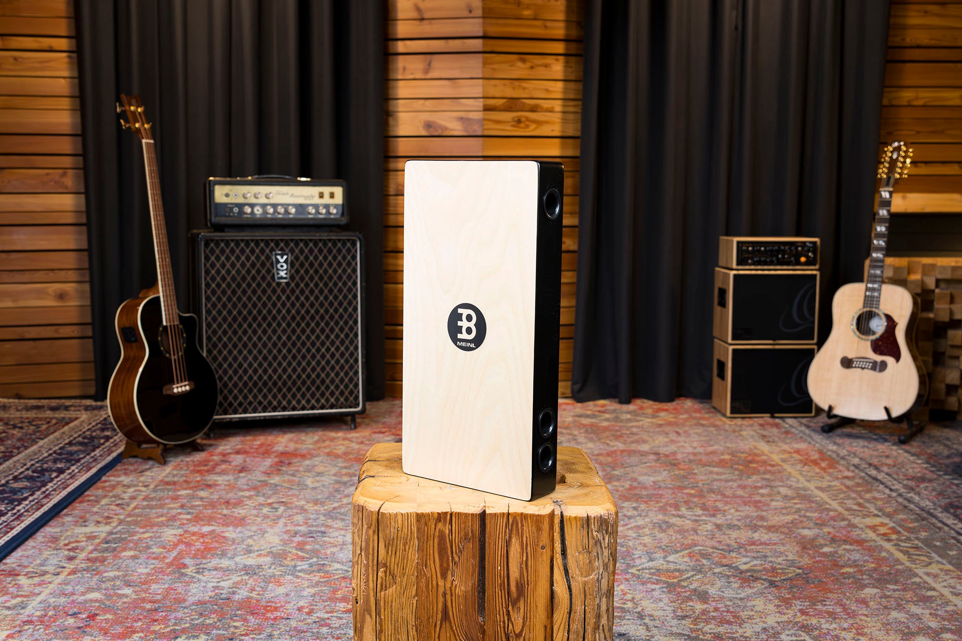 Cajon de voyage Meinl en bouleau baltique fini mat