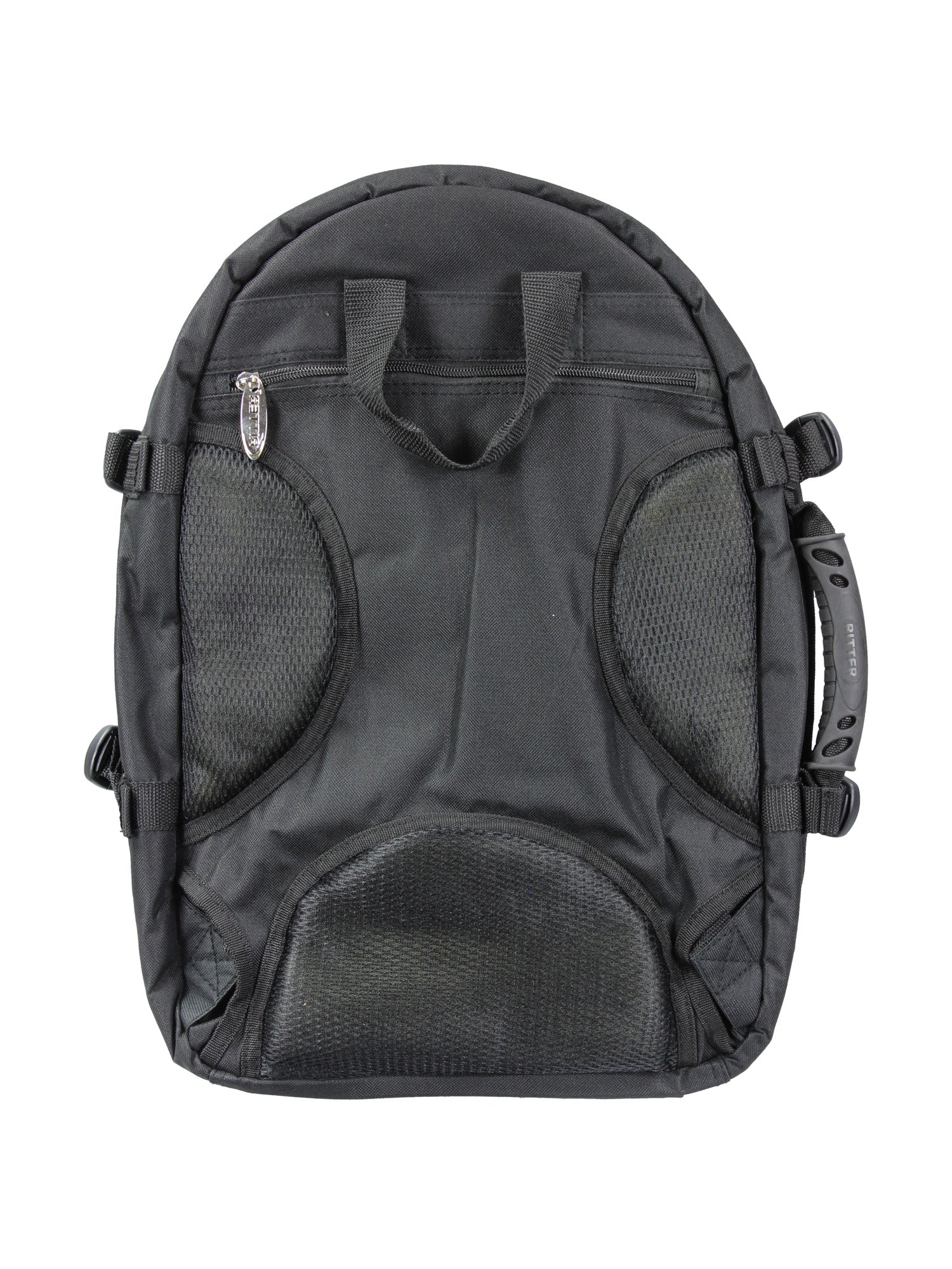 Dimensions: 34x30x7cm, noir & gris acier