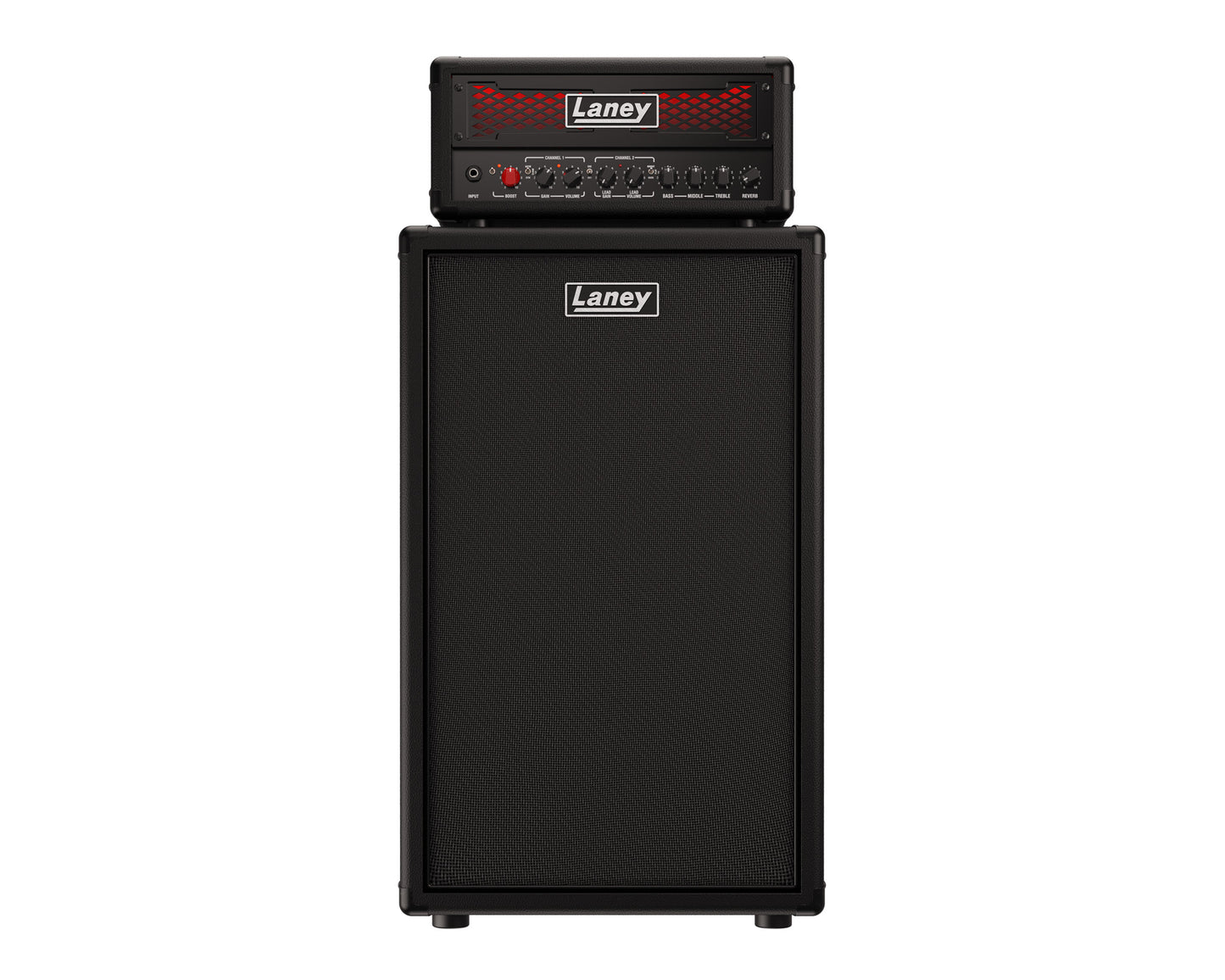 Ensemble comprenant un ampli IRF-DUALTOP 60W et une enceinte 2x 12", livré avec câble HP