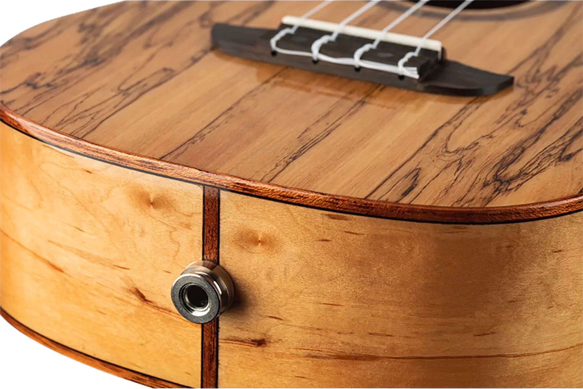 RUET-SMA, modèle Elite Concert pan coupé ergo, EQ MagusFly, table érable échauffé massif, f/e érable échauffé, naturel brillant