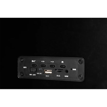 CAJON HP MEINL NATUREL, 30 X 50 X 30 CM, CORPS ET FAÇADE EN BOULEAU BALTIQUE, 2 HP DE 4.5", 20W, SNARES INTERNE, CARTE MICRO SD