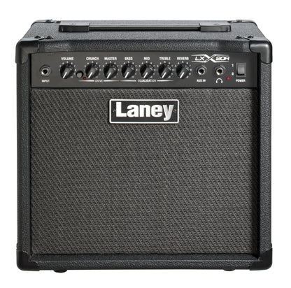 Ampli guitare électrique 20W, 1x HP 8", 2 canaux, EQ 3 bandes, réverb, sortie casque, 6.9 kg, noir