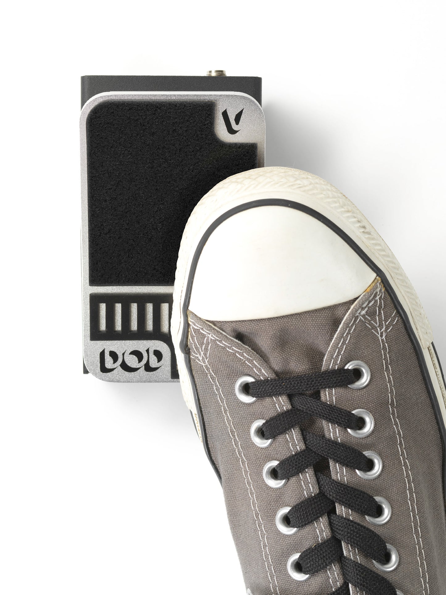 Pédale MINI VOLUME, pédale de volume ultra compacte, châssis métal, noir