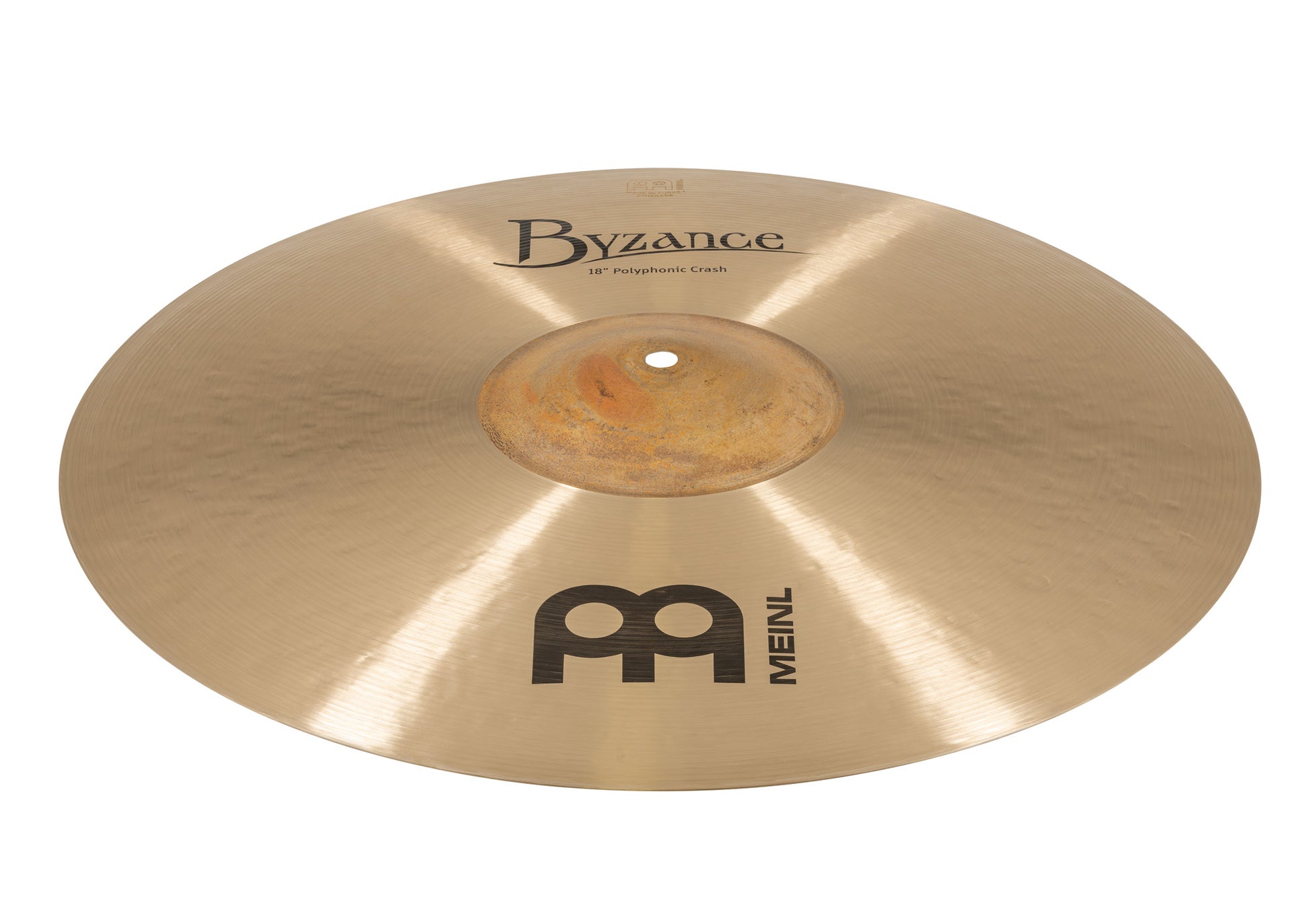 Crash Polyphonic 18", Alliage bronze B20, Martelée à la main, Finition traditionnelle