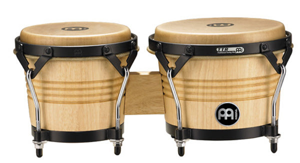Paire bongos 6"3/4 & 8", naturel mat